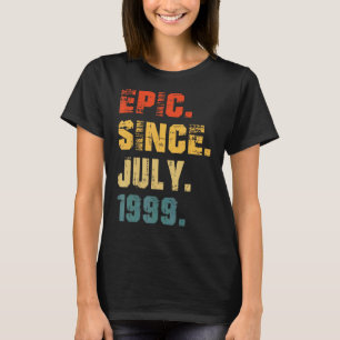 T-shirt Epic depuis juillet 1999 23ème anniversaire 23 ans