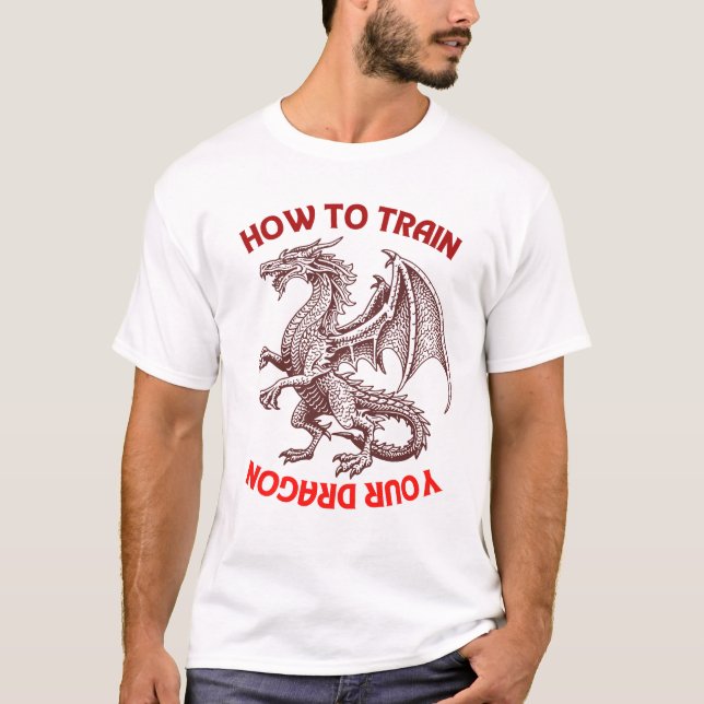T-shirt  Epic Dragon Rider Fantasy Adventure Tee (Devant)