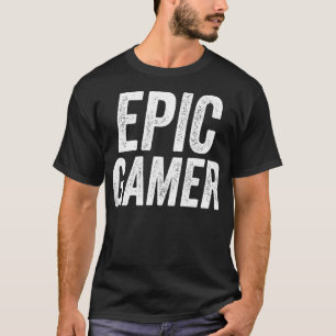 T-shirt Epic Gamer Online Pro Streamer Drôle Mème Cadeau