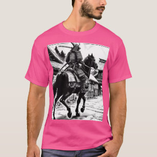 T-shirt Epic Samurai Rider Manga Art Imprimer
