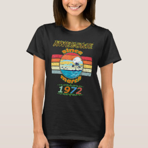 T-shirt Epic Vintage stupéfiant depuis mars 1972 50e anniv