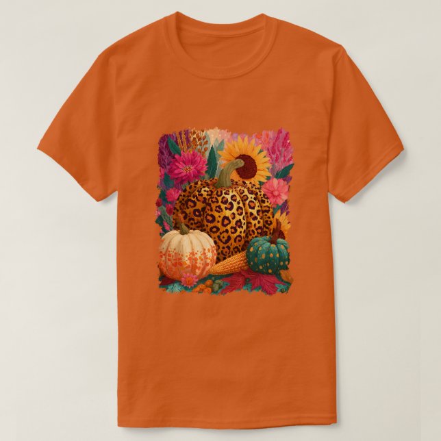 T-shirt Épice citrouille (Design devant)