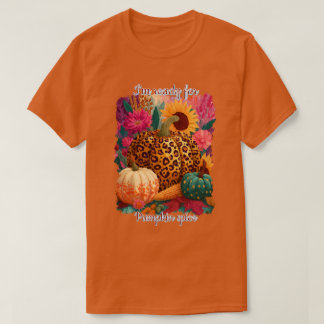 T-shirt Épice citrouille