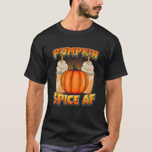 T-shirt Épice citrouille Af Halloween Vêtements Halloween