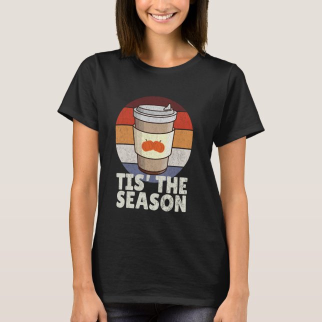 T-shirt Épice citrouille, Automne C'Est La Saison (Devant)