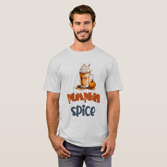 T-shirt Épice citrouille : La saveur de l'automne - 'C'est (Devant entier)