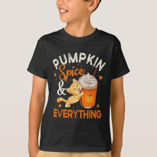 T-shirt Épice citrouille Tout Amoureux des chats Mignonne