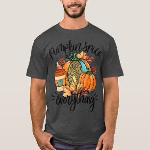 T-shirt Épice citrouille Tout Dernier Automne Café Chaud C