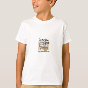 T-shirt Épice citrouille & Tout Nice Fall Latte Café