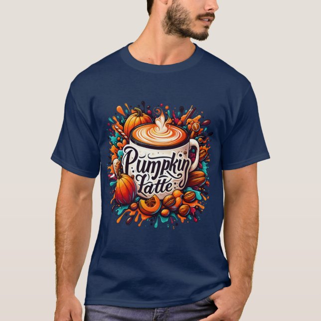 T-shirt Épice de citrouille (Devant)