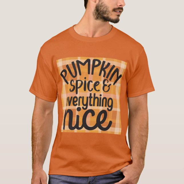 T-shirt Épice de citrouille 1 (Devant)