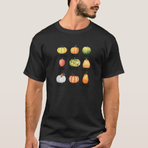 T-shirt Épice de citrouille d'automne champ d'exercice ort