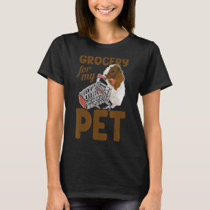 T-shirt Épicerie Pour Mon Animal De Compagnie Amoureux des