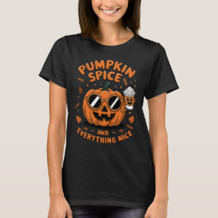 T-shirt Épices citrouilles d'automne