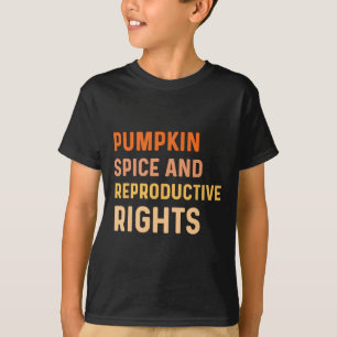 T-shirt Épices citrouilles Et Droits De Reproduction Tombe