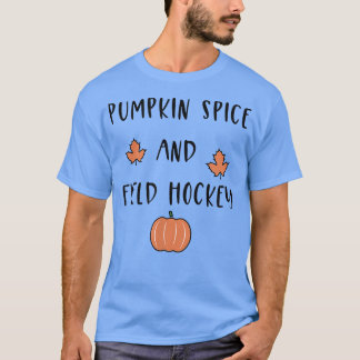 T-shirt Épices citrouilles et Hockey sur gazon Halloween A
