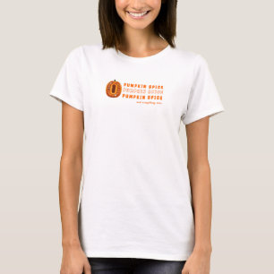 T-shirt épices citrouilles et tout est agréable