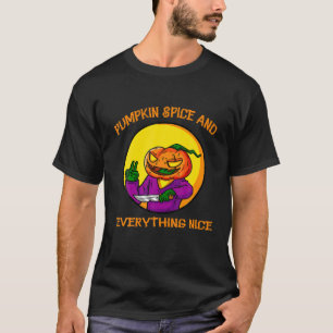 T-shirt Épices citrouilles Et Tout Nice Halloween