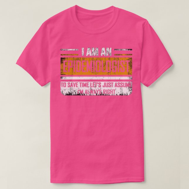 T-shirt Epidémiologiste Cadeau Ix27m un Épidémiologiste Ix (Design devant)