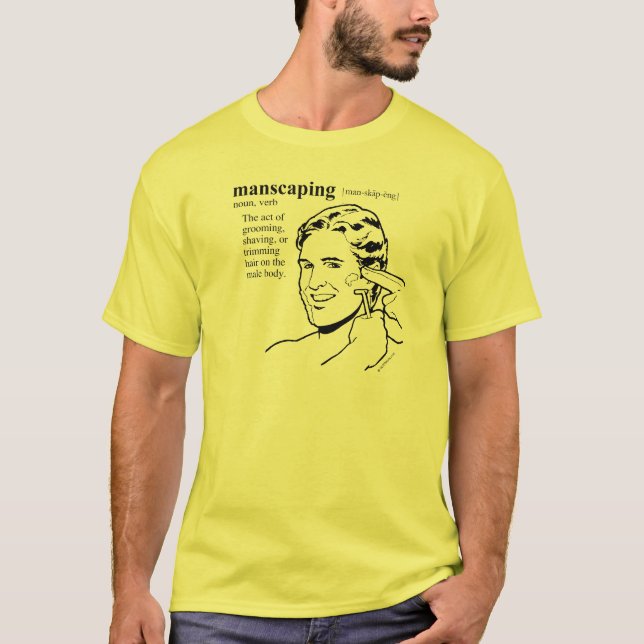 T-SHIRT ÉPILATION CORPORELLE MASCULINE (Devant)