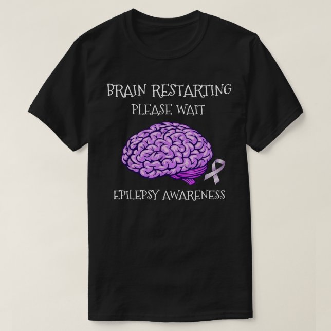 T-shirt Epilepsie amusante Sensibilisation femmes Enfants  (Design devant)