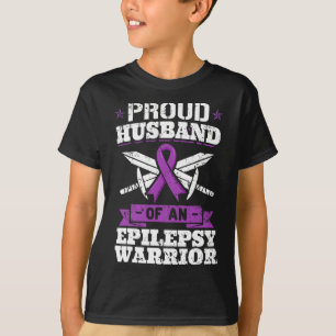 T-shirt Épilepsie Guerrier Mari Épileptique Séizure Disord