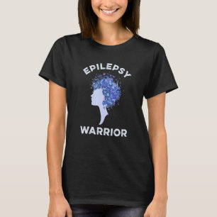 T-shirt Epilepsie Guerrier Papillon pourpre Papillons Brai