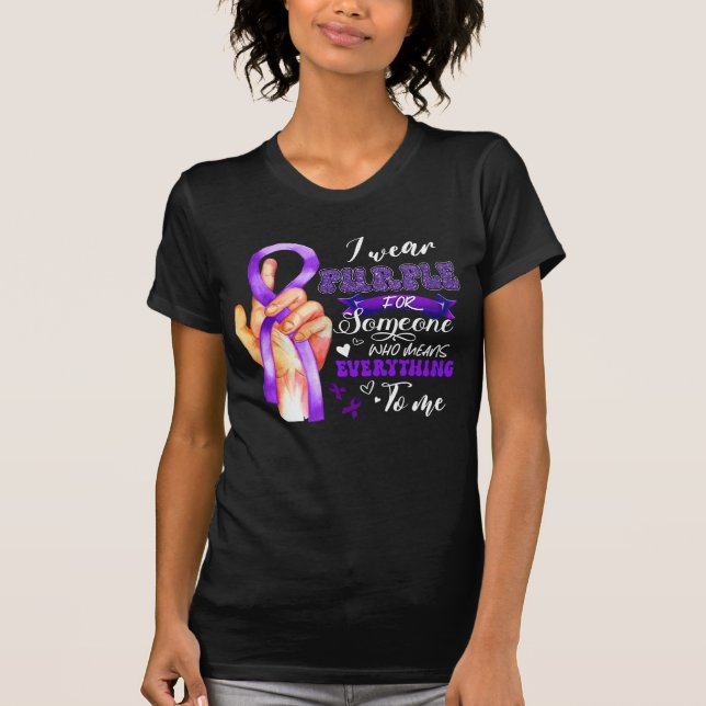 T-shirt Epilepsie Mois de sensibilisation Vêtements Tout p (Devant)