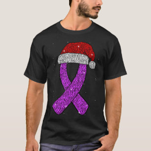 T-shirt Epilepsie Noël Casquette Purple Sensibilisation Ri