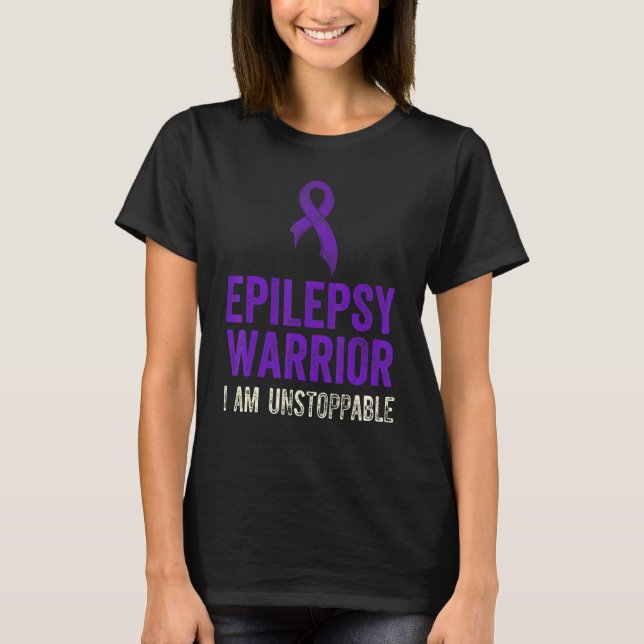 T-shirt Epilepsie Sensibilisation Amusants Médicale Epilep (Devant)