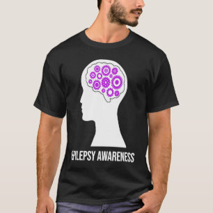 T-shirt Epilepsie Sensibilisation Cerveau Aware Epileptiqu