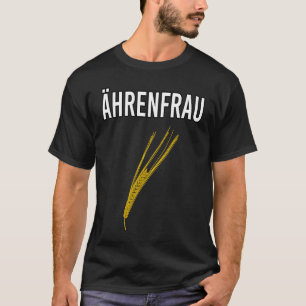 T-shirt Épillette Fermière Agriculteur Honneur Grain Blé