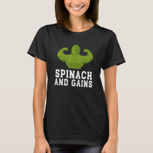 T-shirt Épinard bébé Épinard biologique et chou frisé végé