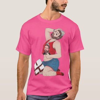 T-shirt Épingler des amis rétro Upony