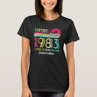 T-shirt Épique depuis janvier 1983 39 ans né en janvier