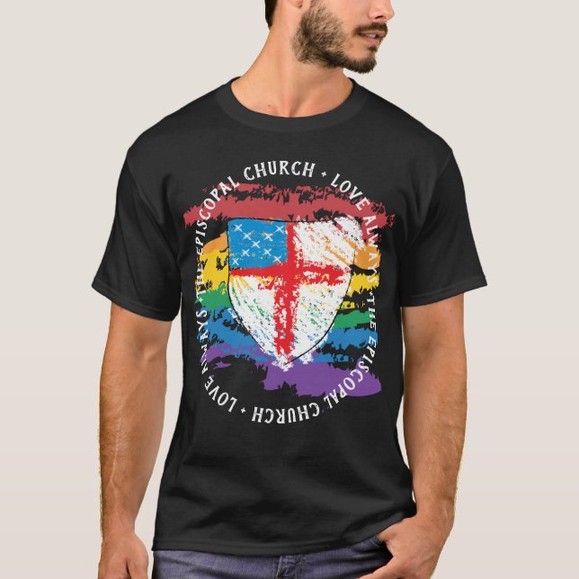 T-Shirt Episcopal Pride - Y'all signifie tout (Devant)