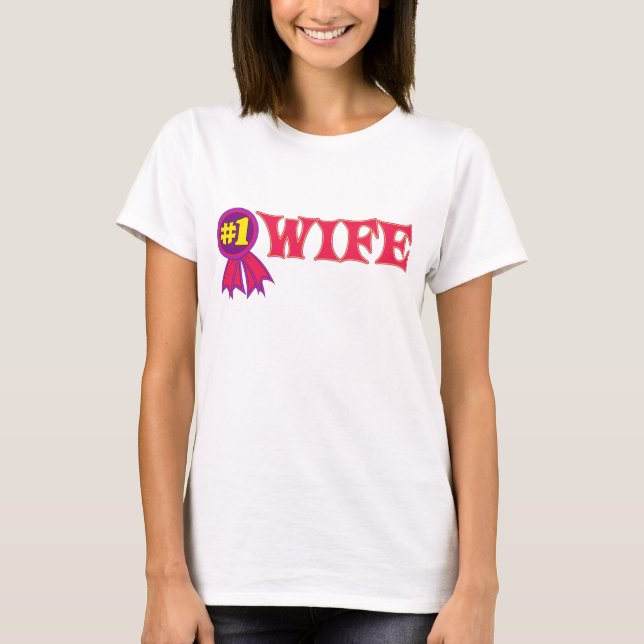 T-shirt Épouse #1 (Devant)