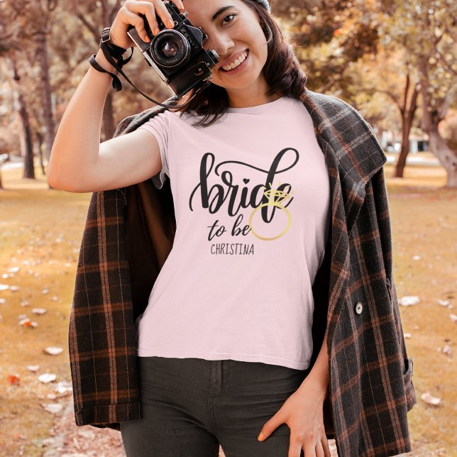 T-shirt Épouse à être Mariage Fête des mariées de bachelor (Créateur téléchargé)