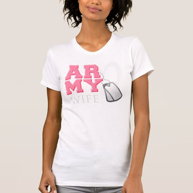 T-shirt épouse AR-MY (Devant)