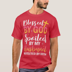 T-shirt Épouse chrétienne Jésus Béni Par Dieu Mal Par Mon