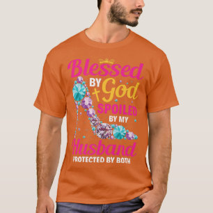 T-shirt Épouse chrétienne Jésus Béni Par Dieu Mal Par Mon
