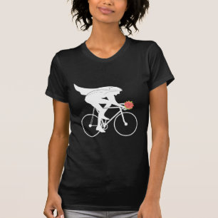 T-shirt Épouse cycliste