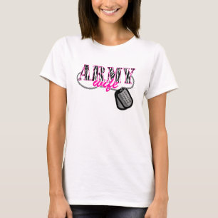 T-shirt Épouse d'armée, armée forte
