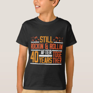 T-shirt Épouse de la femme à la roquette du 40e annivers