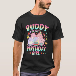 T-shirt Épouse De L'Escouade D'Anniversaire Des Filles Ann