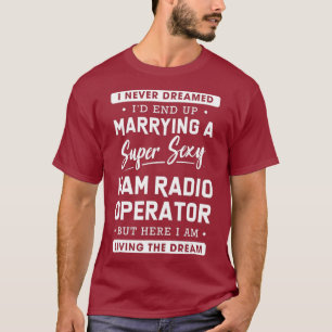 T-shirt Épouse de l'opérateur radio de jambon