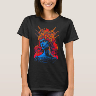 T-shirt Épouse de Perséphonie de Hadès Reine du monde sout