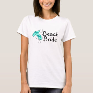 T-shirt Épouse de plage (Retourner Flop)