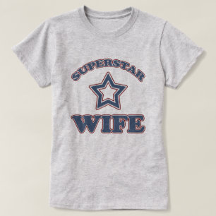 T-shirt Épouse de superstar