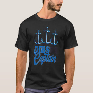 T-shirt Épouse du capitaine droit de veto sur le propriéta